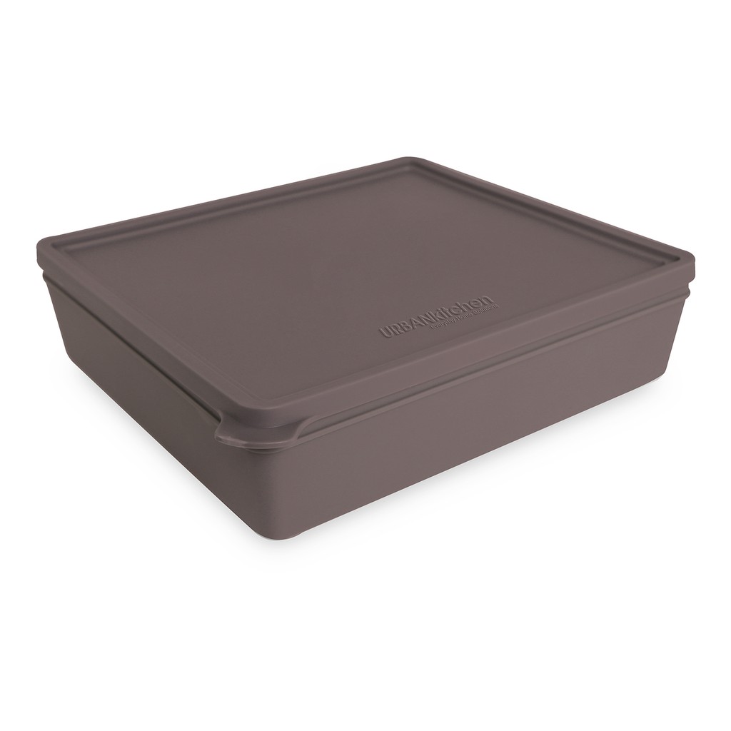 10 Inch Square Storage Container Brown, 10 Inch Storage Container With Lid
