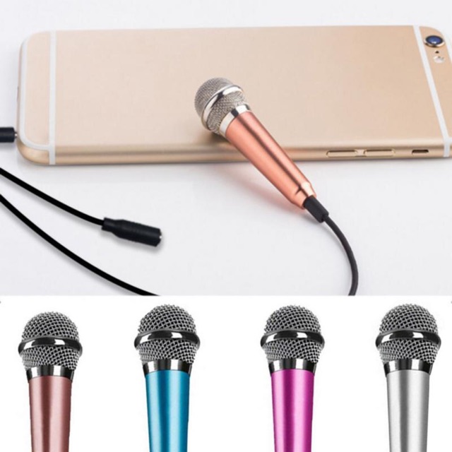 small microphone and speaker