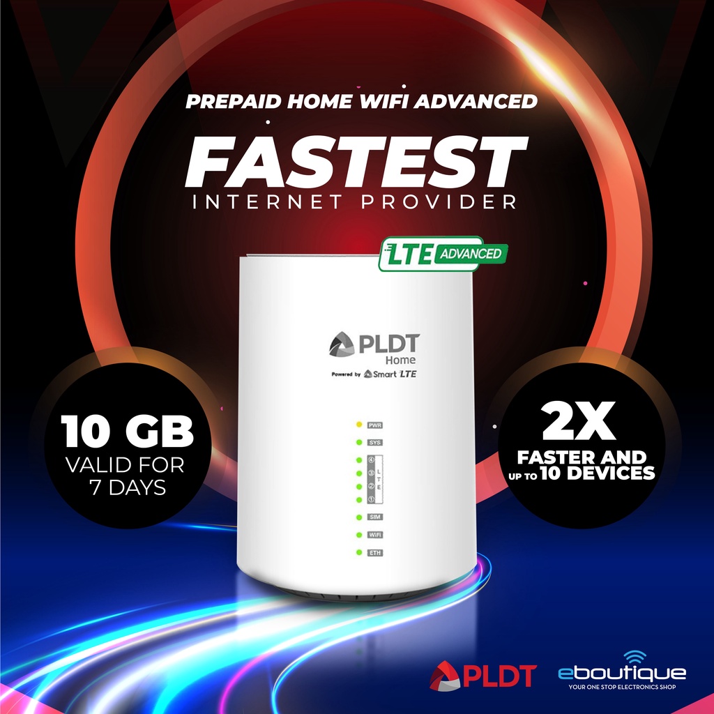 Pldt Home Prepaid Wifi Router Signal Wifi Extender Shopee Philippines 1914