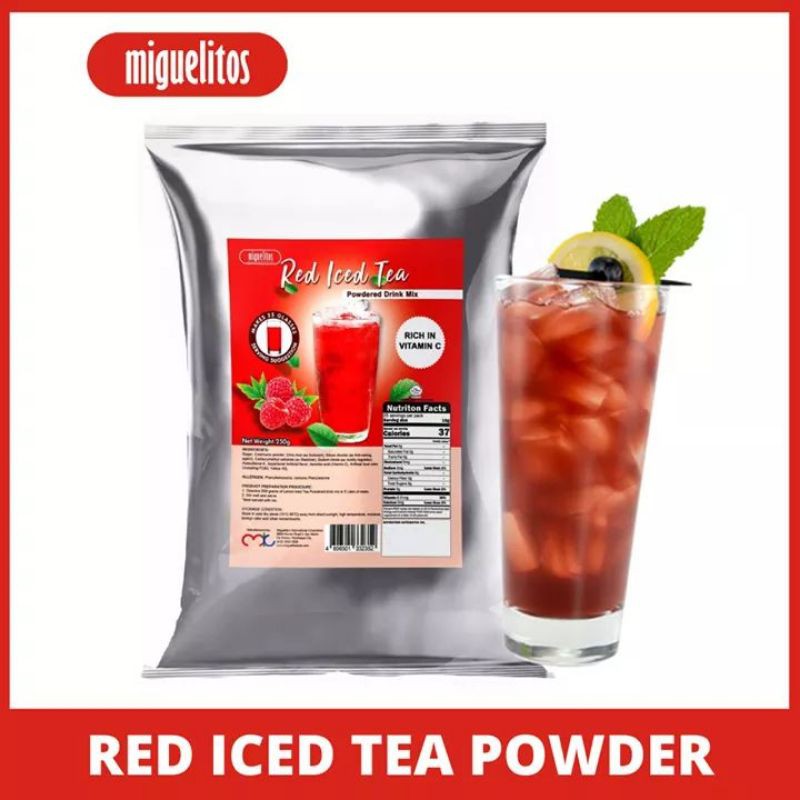 Red Iced Tea 1kg Miguelitos Beverage Shopee Philippines