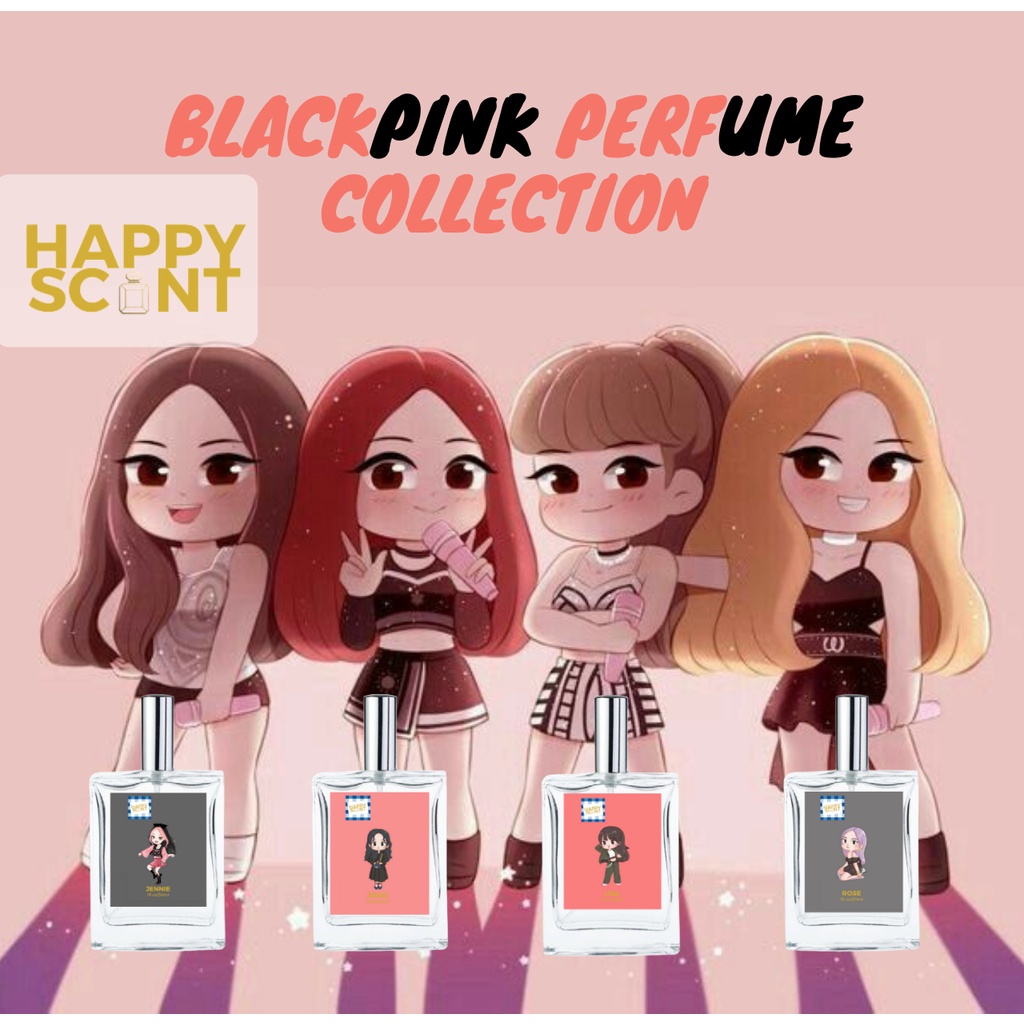 R Happy Scent KPOP BLACKPINK Collection Theme 30ml | Shopee Philippines