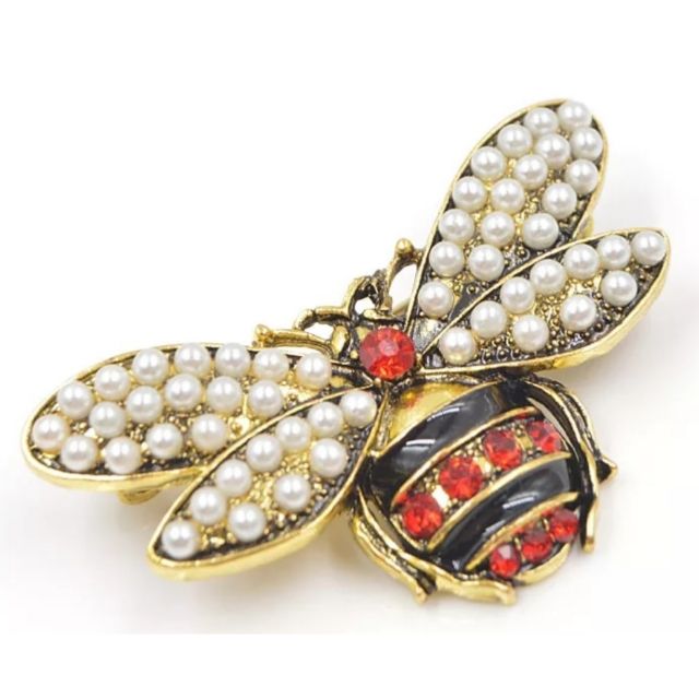 gucci bug brooch