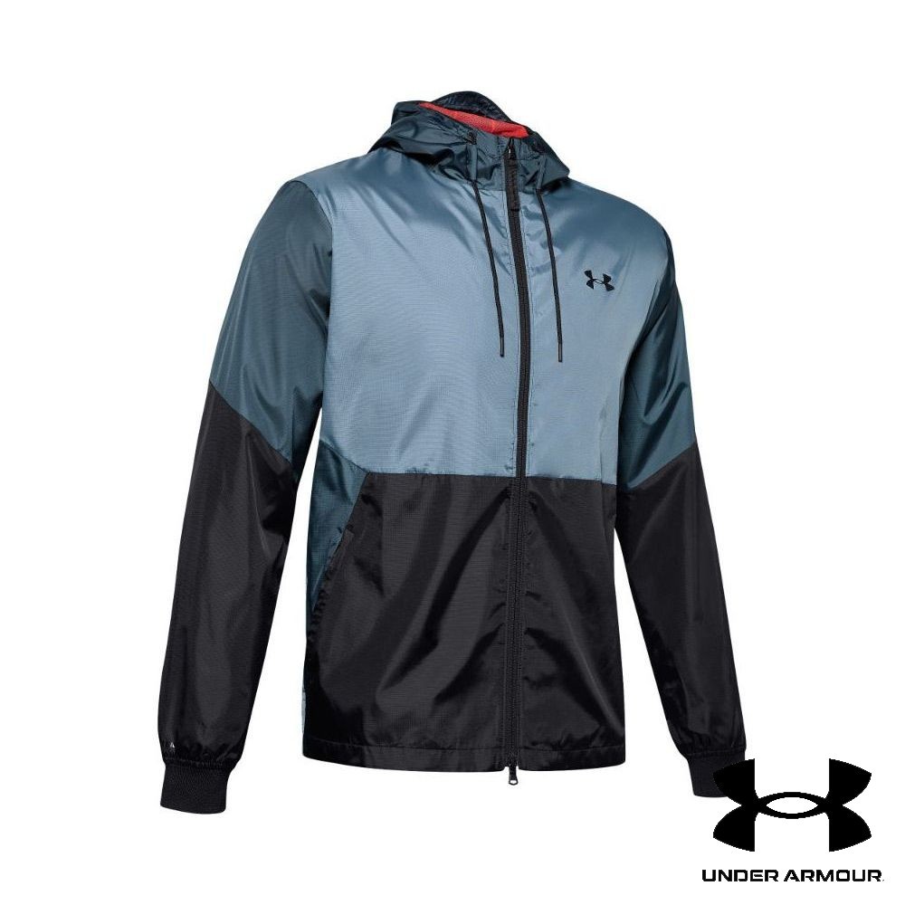 under armour blue windbreaker