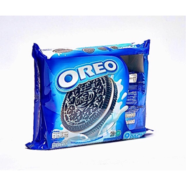 9 pcs OREO Original Chocolate Sandwich Cookies with Vanilla Flavored ...