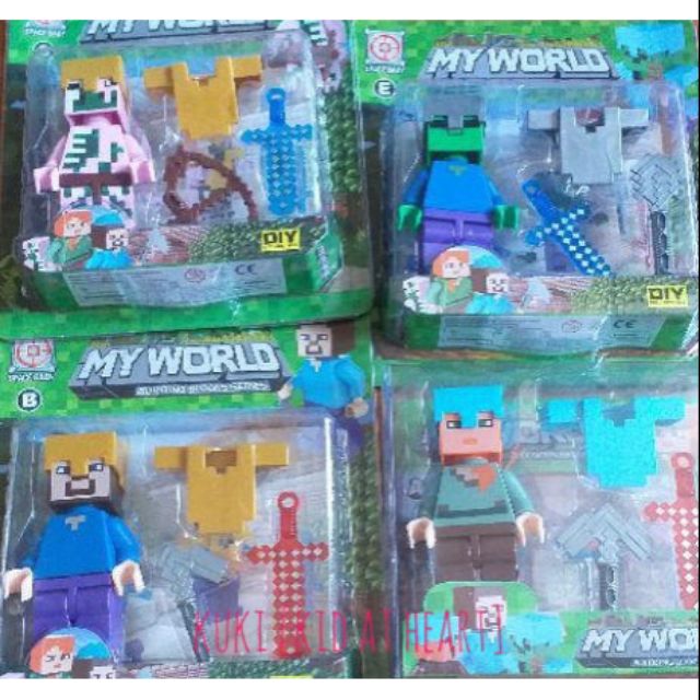 lego minecraft world