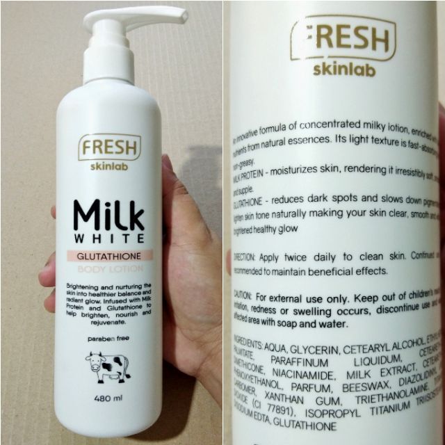 fresh skinlab milk lotion