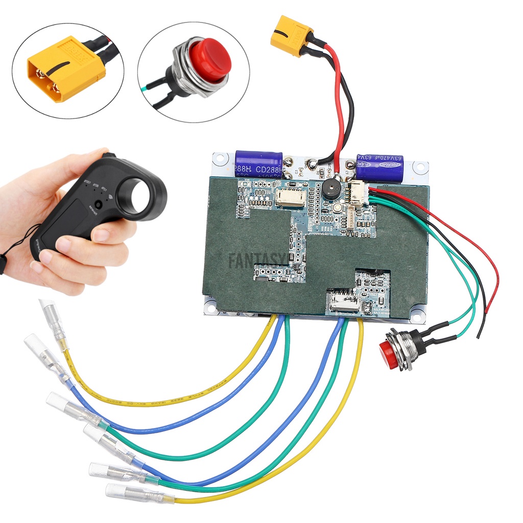 24v/36v Dual motors longboard skateboard control modula ESC Substitute & remote
