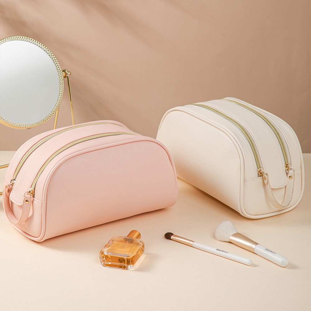 Women's Makeup Bag Portable Cosmetic Bag Candy Color Travel Large