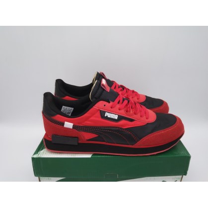 Puma Future Rider Red Black Mens Shopee Philippines