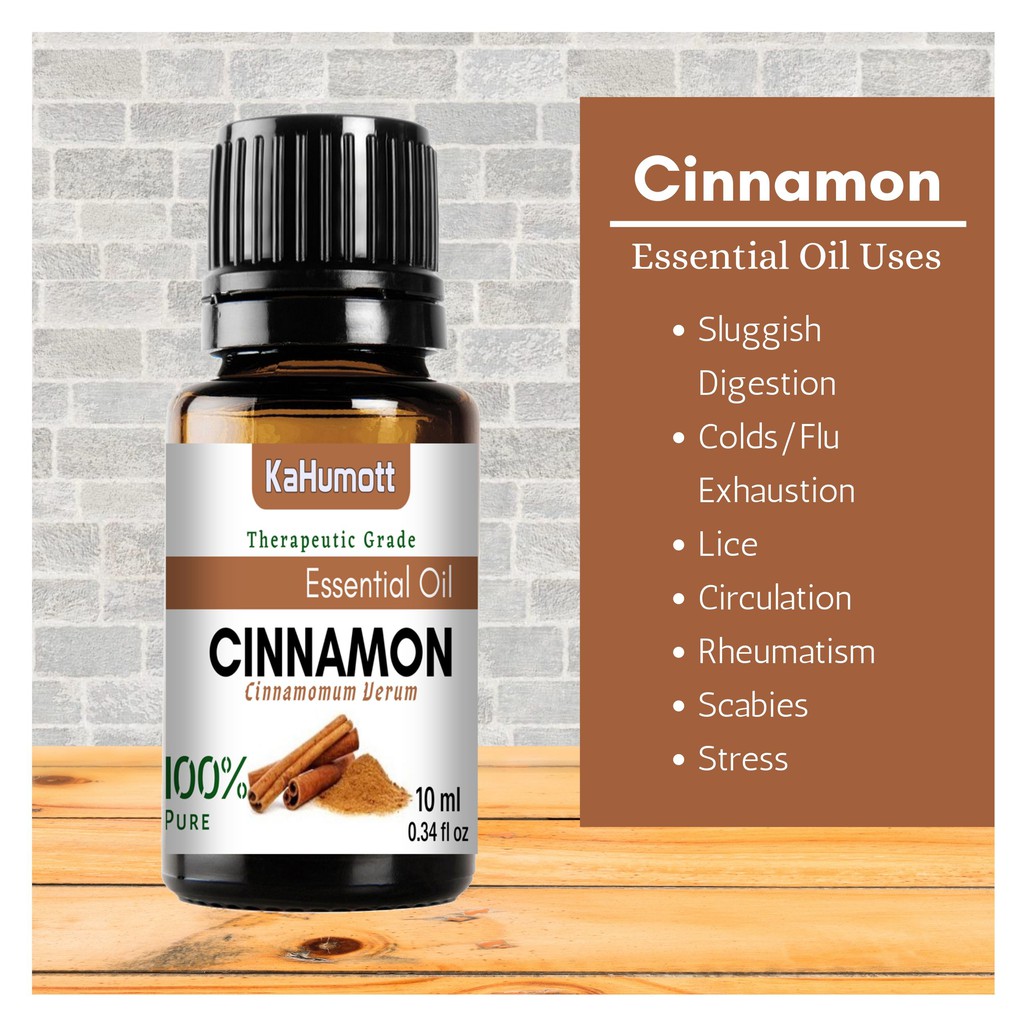 Cinnamon Bark Organic Essential Oil