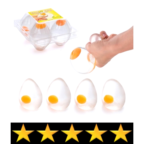 egg stress ball