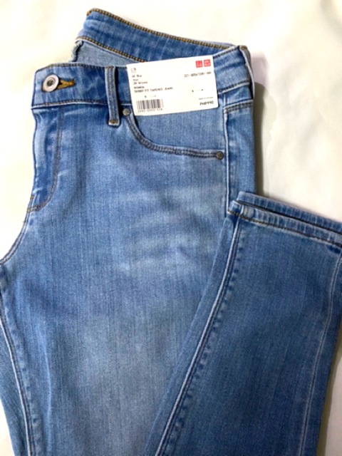 uniqlo skinny tapered jeans