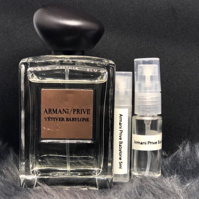 Armani Prive Vetiver Babylone RESERVED | Shopee Philippines