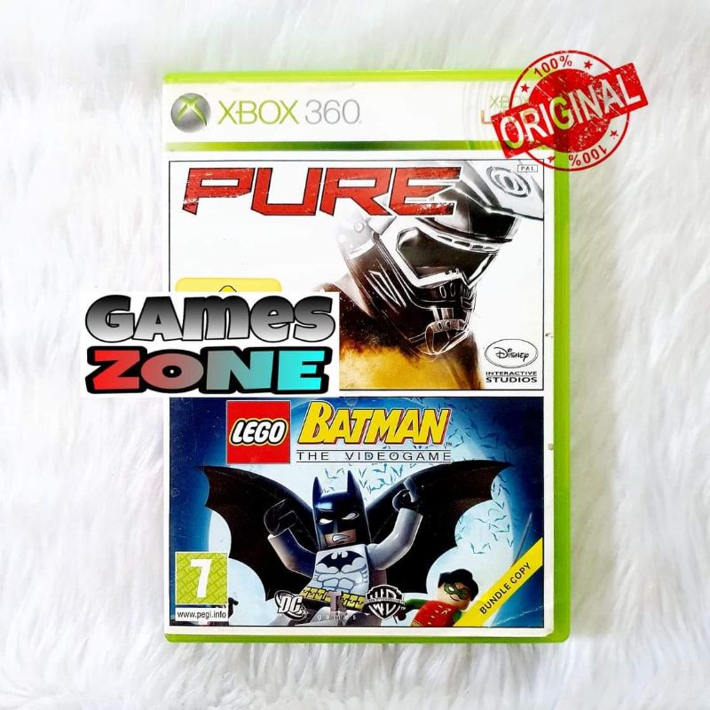 Xbox 360 Game 2 in 1 Pure and Lego Batman (with freebie) | Shopee  Philippines