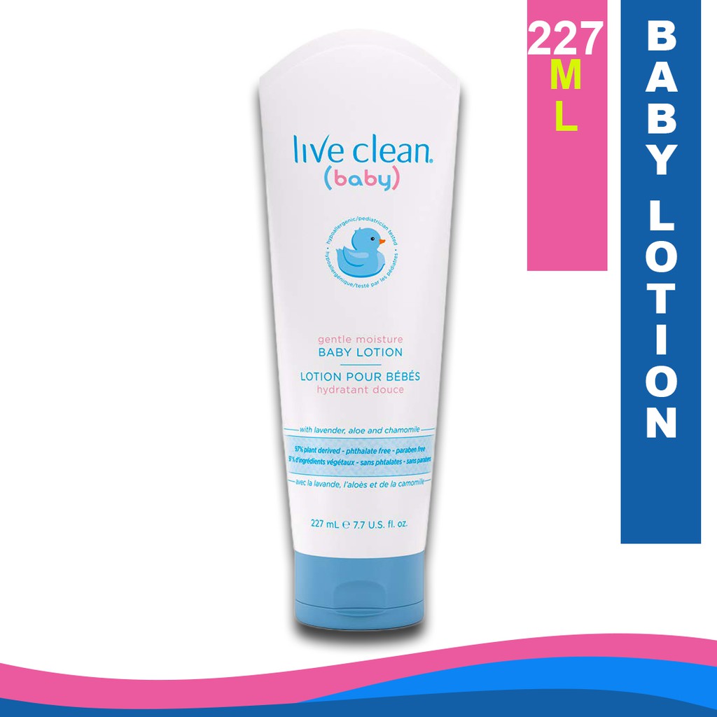 live baby lotion