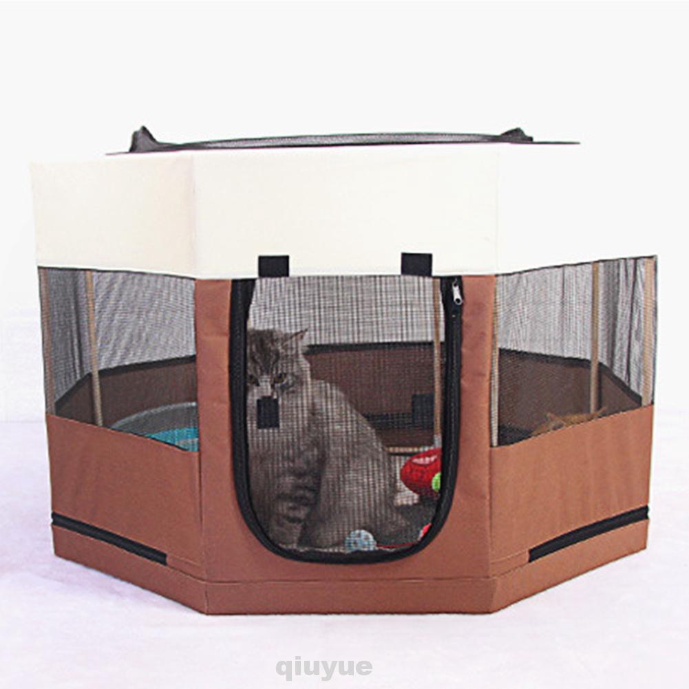portable foldable pet playpen
