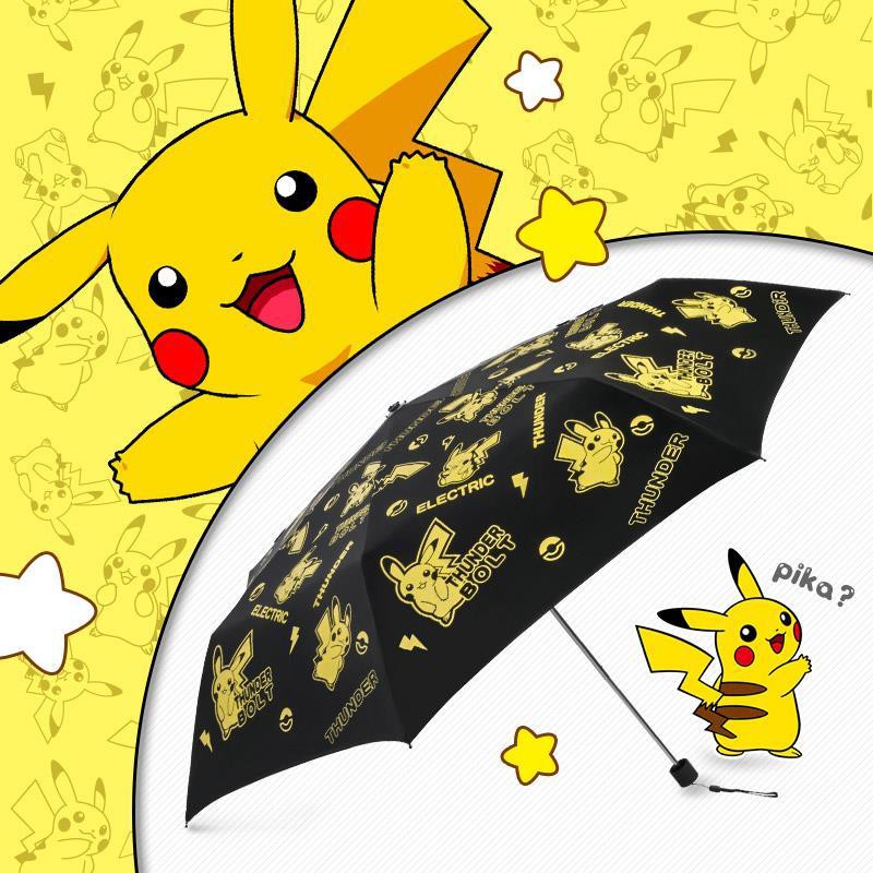 Pokemon Umbrella Two Dimensions Pikachu Anime Pokemon | Shopee ...