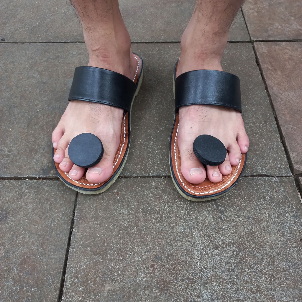 Genuine Leather Sandals Spill Sandals Tarumpah Sandals Genuine Leather Sandals Mushroom Model