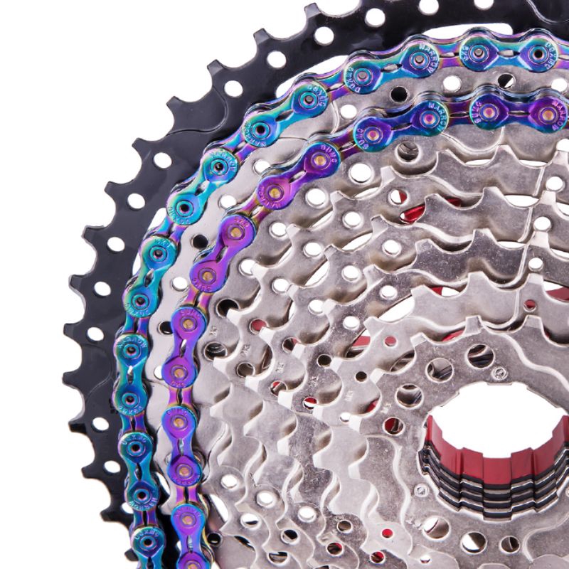 rainbow bike chain