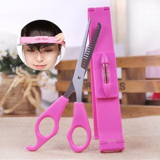 Today Market Hair Trimming Scissor with Bangs Cutting Guide Hair Cutting Scissor