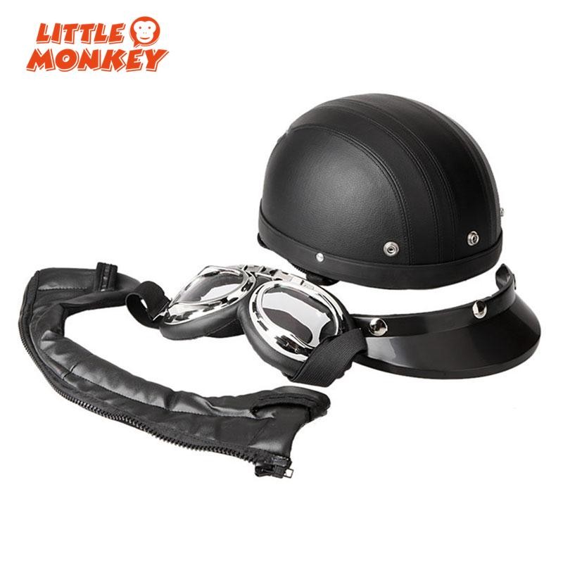 german style motorcycle helmet