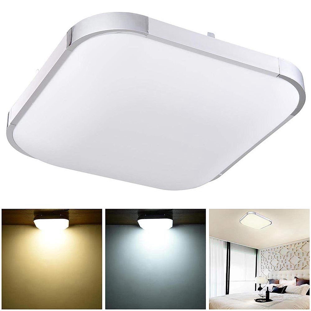 Modern Home Energy Efficient Led Ceiling Light Square Lamp Shopee Philippines