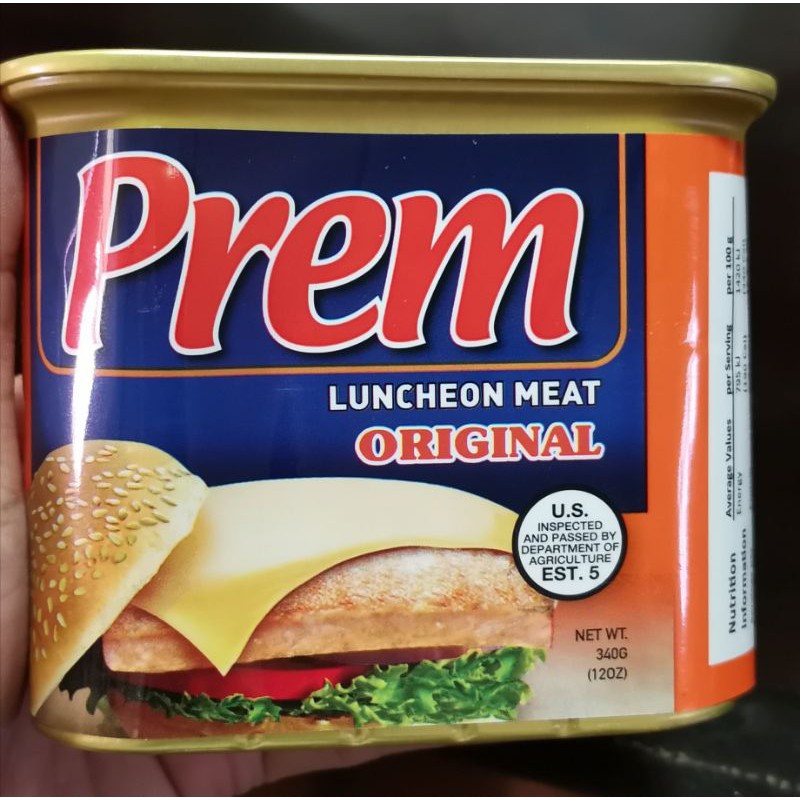 Prem Luncheon Meat 340g | Shopee Philippines