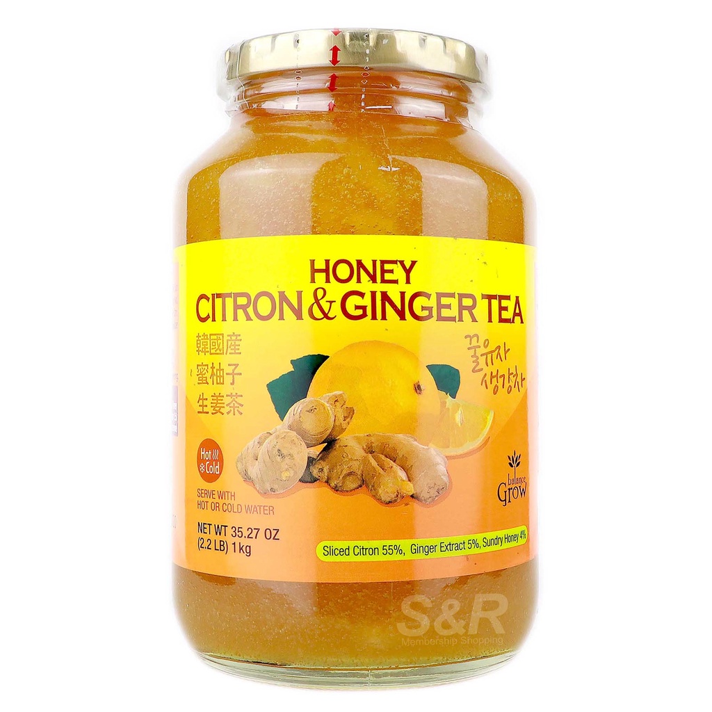 S&R Honey Citron and Ginger Tea served with Hot or Cold Water 1kg (Authentic) Shopee Philippines