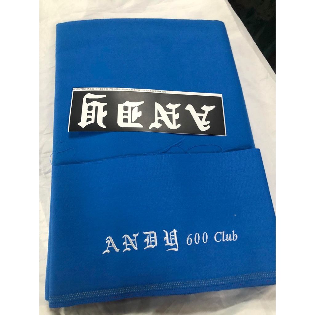 ANDY 600 BLUE BILLIARD TABEL CLOTH/ TAPETE NG BILYARAN Shopee Philippines