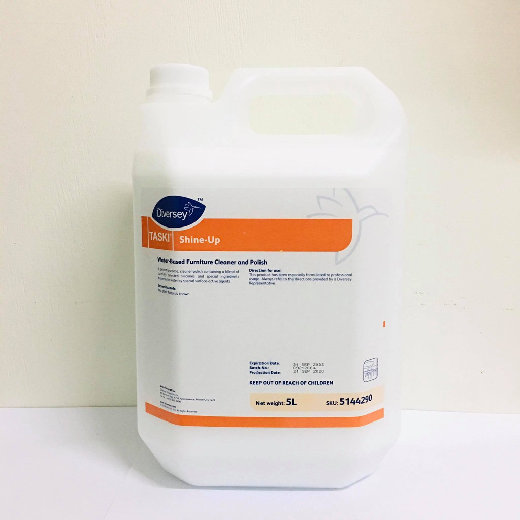 Shine Up (Diversey) 5 liters (Furniture Liquid Cleanser & Polisher