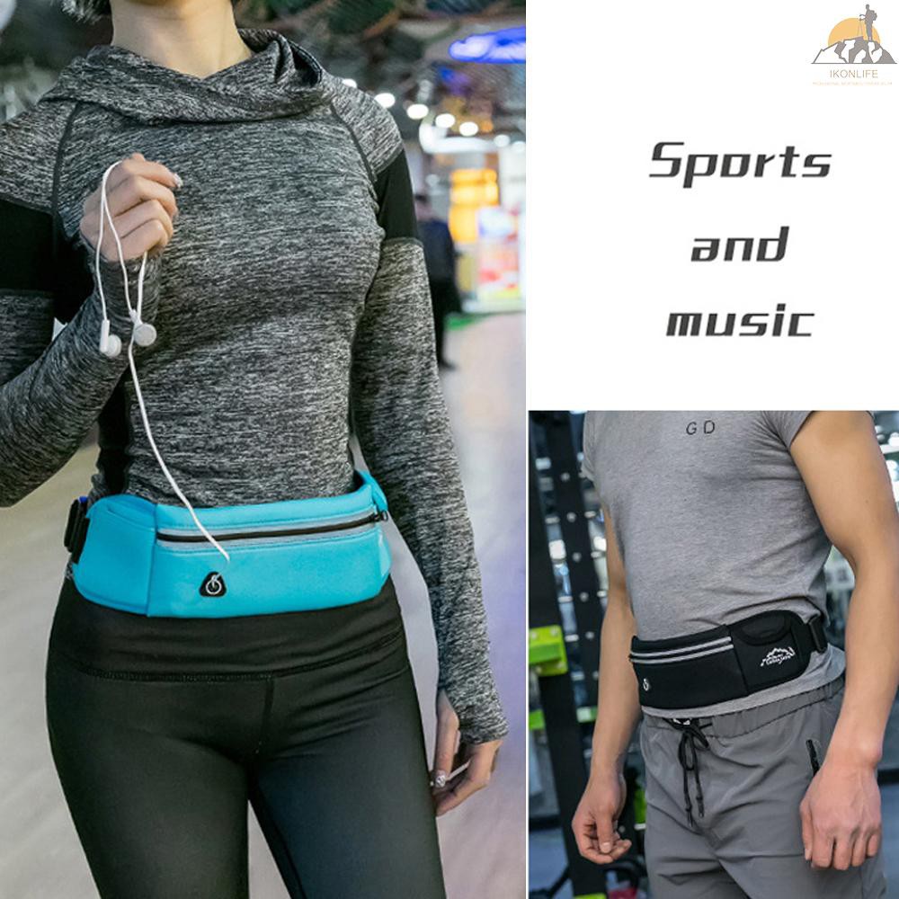 Outdoor Running Waist Bag Waterproof Mobile Phone Holder Jogging Belt ...