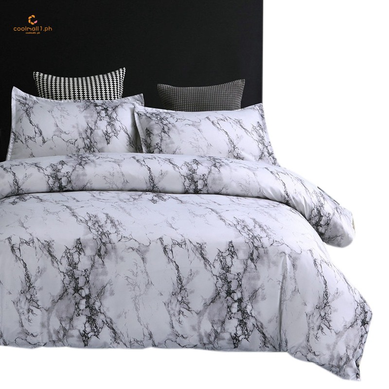 PH COOLMALL Marble Printed Bedding Set 