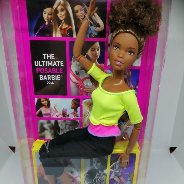 yellow top made to move barbie