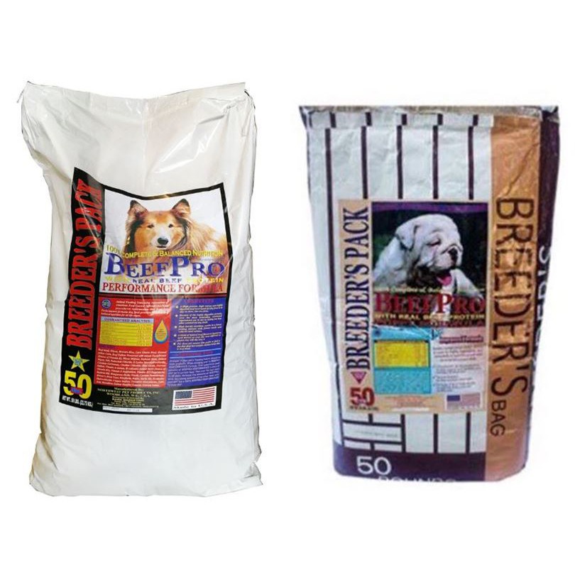 Beef Pro/Lamb Pro Breeder's Pack for ADULT and PUPPY Dog Food 50 Pounds Shopee Philippines
