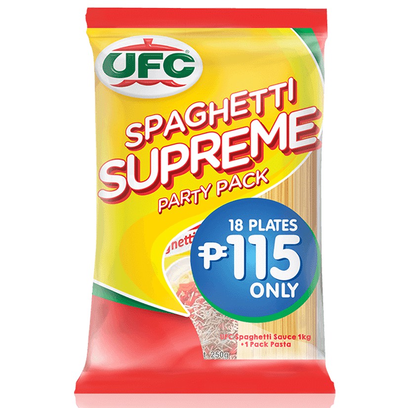 UFC Spaghetti Supreme Party Pack | Shopee Philippines