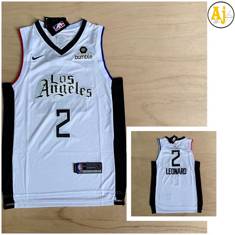 la clippers kawhi leonard jersey