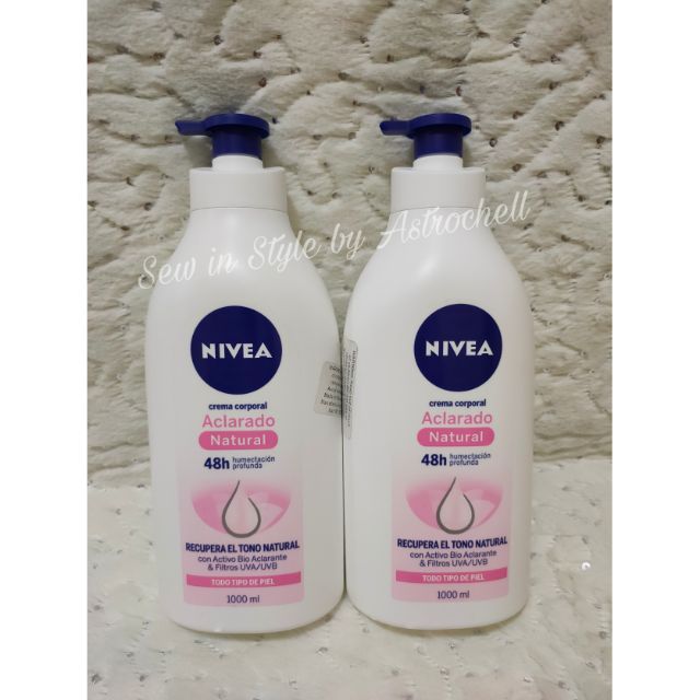 nivea body lotion 1000ml