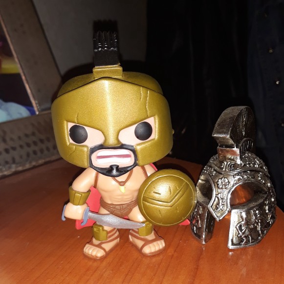Pop Sparta 300 Warriors King Leonidas Doll Toy New Vinyl Action Figure Toy Doll Tv Movie Character Toys Toys Hobbies
