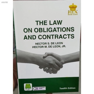 ○the law on obligation and contracts 2014 edit. by Hector de leon #2
