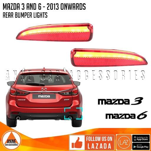 Mazda 3 and 6 2013 Onwards Rear Bumper Light Special Design Out