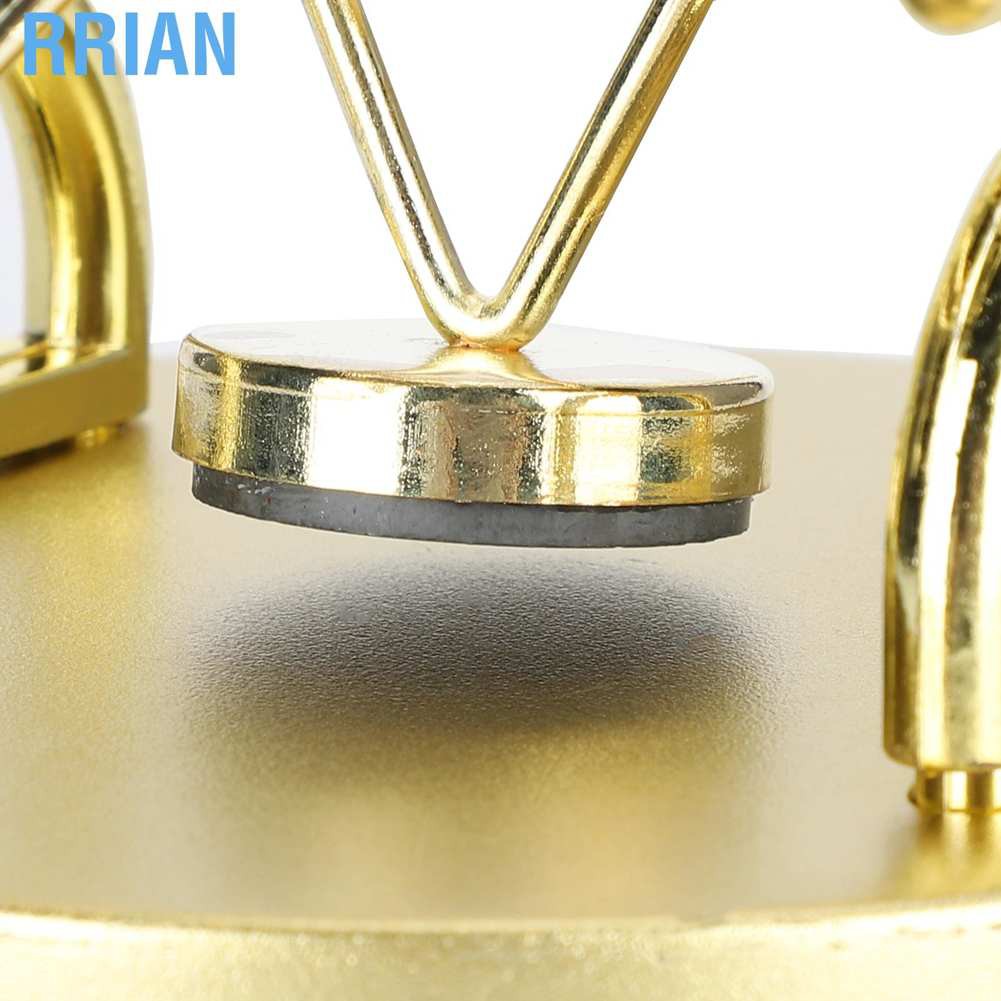 Rrian Magnetic Swing Ornament Gold Frame Decoration Perpetual Motion Physical Science Toy For Office Home Ornaments Shopee Philippines