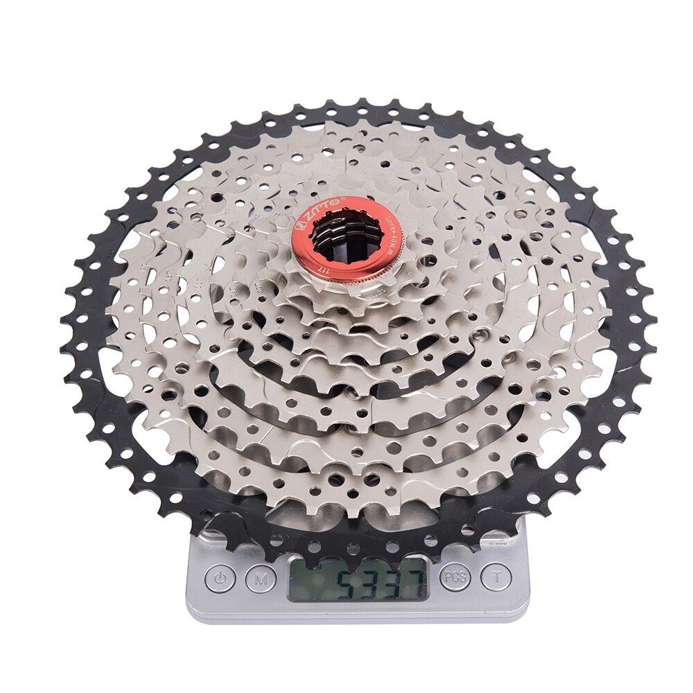SunRace CM993 11-50T 9 Speed Wide Ratio Cassette, Black, ST1881