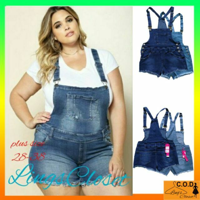 plus size jean jumper