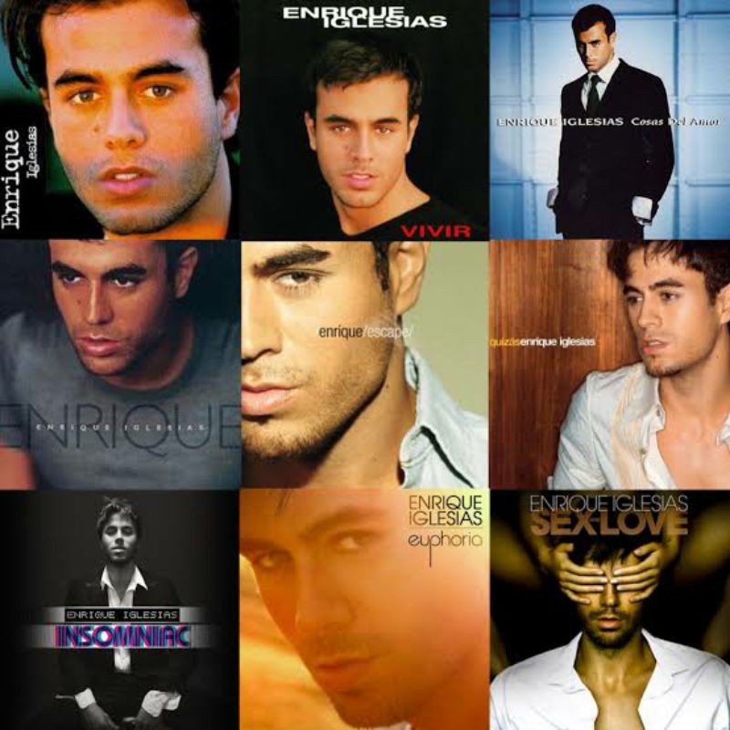 Enrique Iglesias Album Collection Shopee Philippines