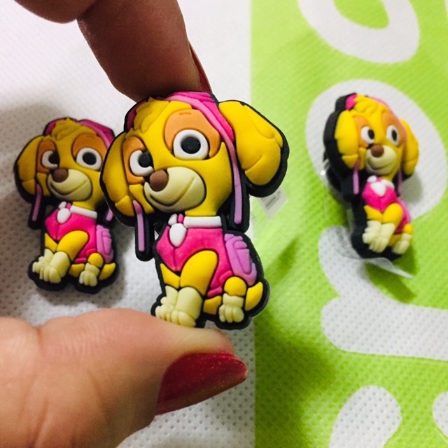 paw patrol croc charms
