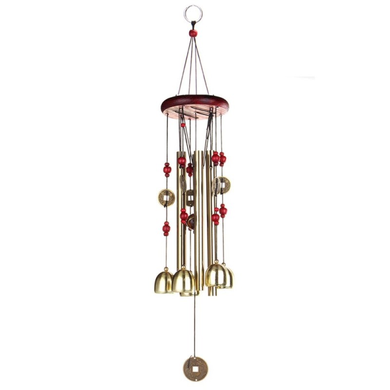 （hot）Wind Chimes Outdoor Garden Yard Bells Hanging Charm Decor Windchime Ornament Tube number #3
