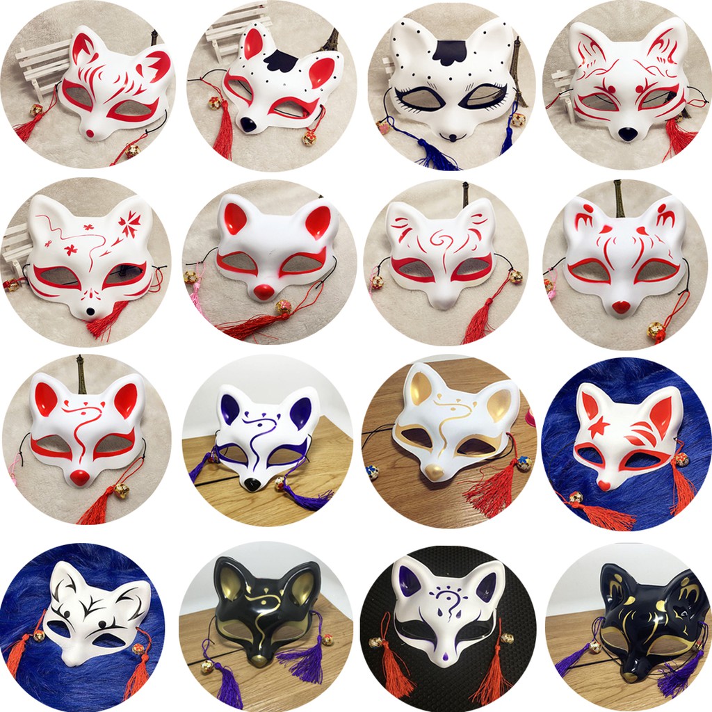 Японские маски ёкаев