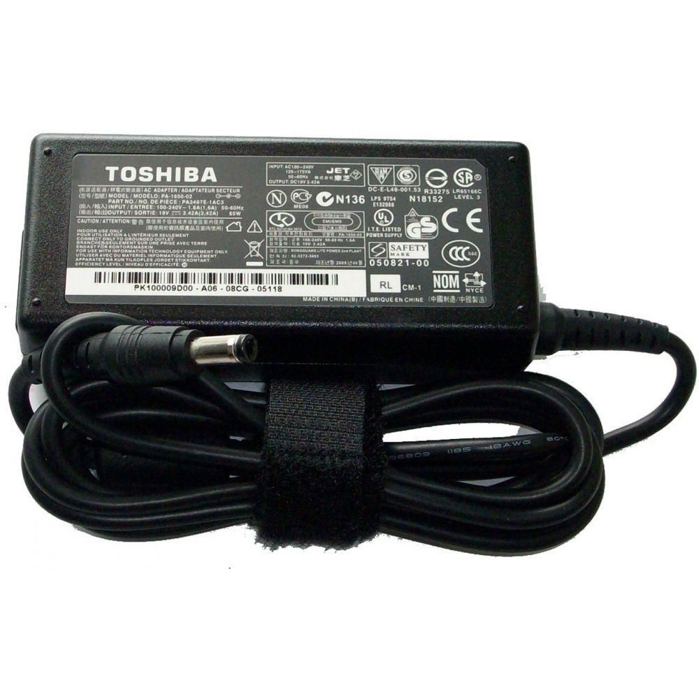 TOSHIBA LAPTOP CHARGER 19V 3.42A Shopee Philippines