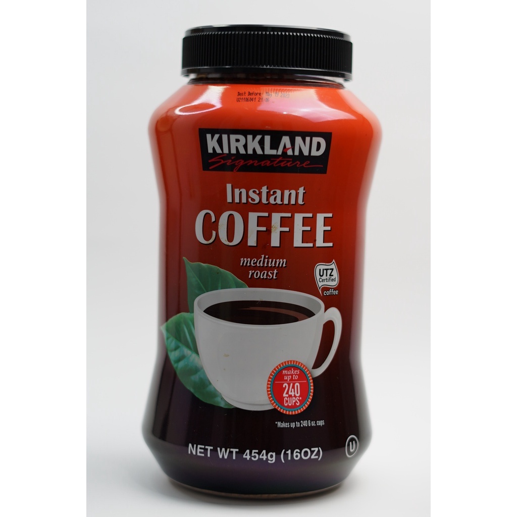 Kirkland Signature Instant Coffee Medium Roast 454 g (16OZ) Shopee