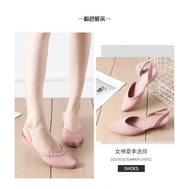 korean jelly shoes